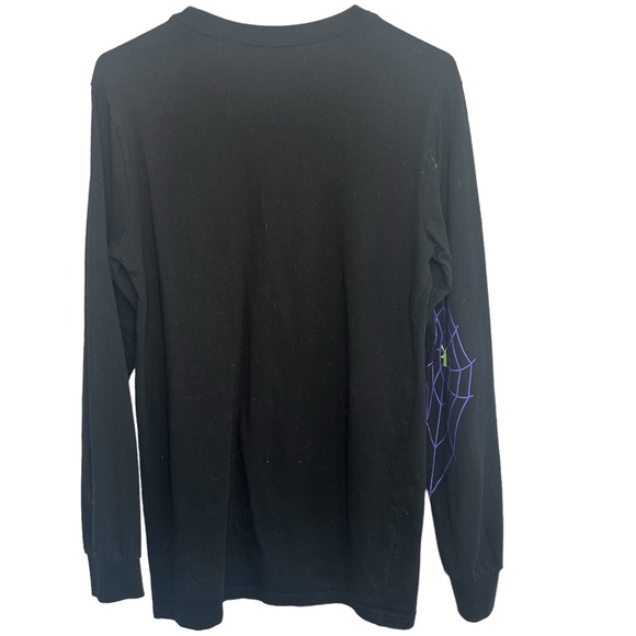 Dutch Bros MEDIUM+XL+XXL Black VINTAGE Long Sleeve Tee Rebel Spider Web “Slay…” - Picture 3 of 8